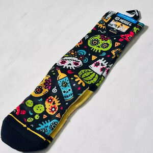 Sugar Skull - Walmazan Large Crew Socks NWT Merge4 Men 7-12 W 8.5-13.5